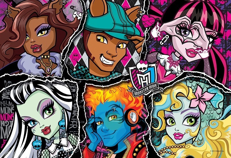 Trefl PUZZLE 160 ELEMENTÓW MONSTER HIGH