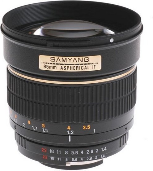 Samyang 85mm f/1.4 IF MC Sony E