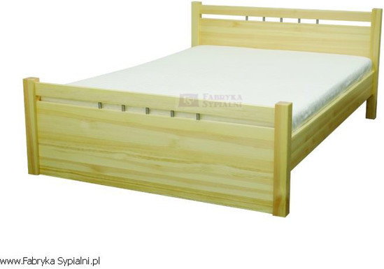 Stolmis MEBLE Łóżko Opal 4 Sosnowe lub brzozowe