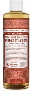 Dr Bronner's Eukaliptusowe kastylijskie mydło w płynie Eucalyptus Castile Soap 472 ml - Dr Bronner's 2843-0