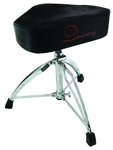 Dimavery DIMAVERY 26031330 DT-120 perkusja kształtu siodełka siedziska DT-120 Drum Throne Saddle form