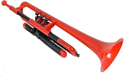 pTrumpet ptrumpet ptrumpet1r trąbki, tworzywo sztuczne, czerwony BTRPTRUMPET1R