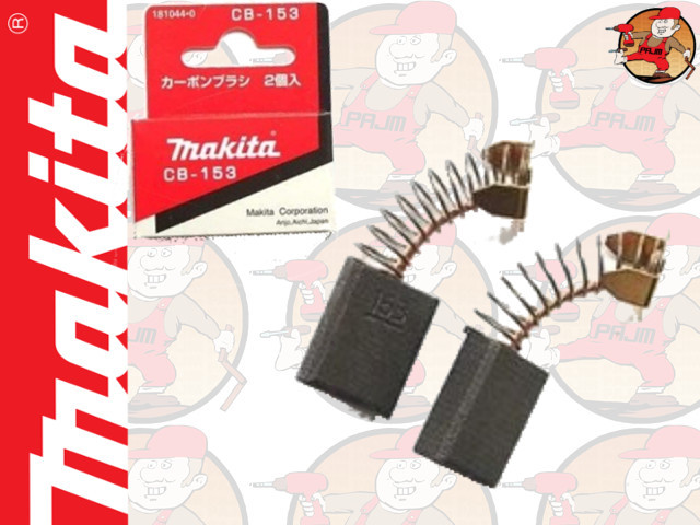 MAKITA 181044-0 CB153 Oryginalne szczotki węglowe kpl 2szt Kupuj więcej płać mniej ! szczegóły w ofercie