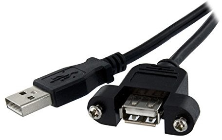 StarTech Startech USBPNLAFAM2 Inbouwpaneel kabel (USB A złącze wtyczka, 0,6 m)