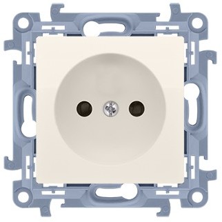 LEDart pojedyncze bez uziemienia kremowe CG1.01/41 Kontakt Simon10