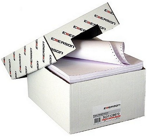 Emerson Papier komputerowy składanka EMERSON 360x12"x1 60g 2000str. 360112b060e 360112b060e