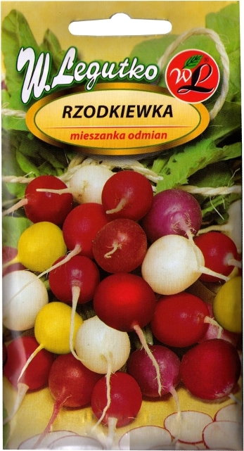 LEGUTKO W. Rzodkiewka mieszanka odmian kulistych 10g L