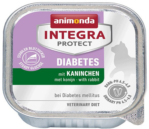 Animonda Integra Protect Diabetes z królikiem FELINE Diet 100g