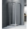 Novellini New Star 3A 72-78x84-90 prawa profil srebrny NSTAR3A7284D-1B