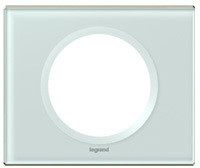 Legrand Celiane Ramka szkło kaolin x1 069311