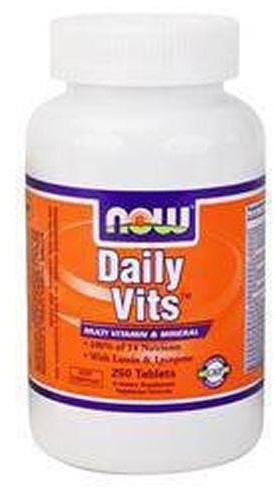 NOW Daily Vits - 250Tabs