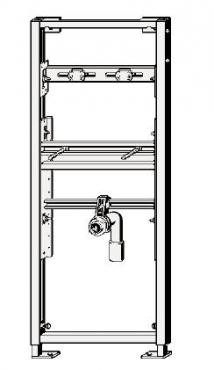 Viega Element montażowy Eco Plus do umywalki wzór 8156