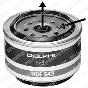 DELPHI Filtr paliwa HDF543