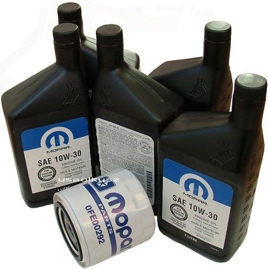 MOPAR Filtr + olej 10W30 Chrysler 300M