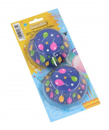 Guardini Papilotki / Foremki papierowe do muffinek BALONY 200 szt.