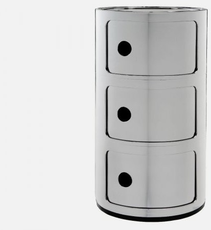 Kartell Komoda Modułowa Componibili I chromowana - 5967-XX