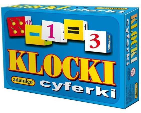 Adamigo KLOCKI Cyferki