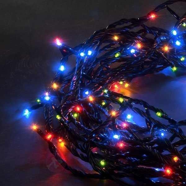 KonstSmide ańcuch świąteczny LED Micro 80-punktowy 10,5m