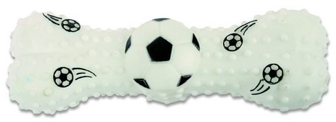 Zolux Zabawka winylowa piłka-kość nożna 15cm [480775] MS_11413
