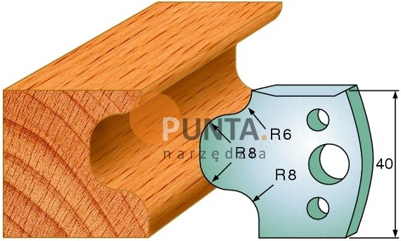 CMT UTENSILI Art. 690.056 - NOŻE i OGRANICZNIKI 40 mm 691.056