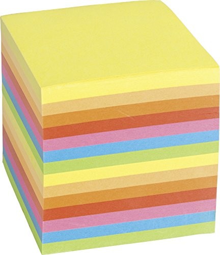 König und Ebhardt König & Ebhardt książka 8655603 kolorowe taśmy do wkładka na kartki Box (9 x 9 x 9 cm, 700 arkuszy Kolorowy) 8655603