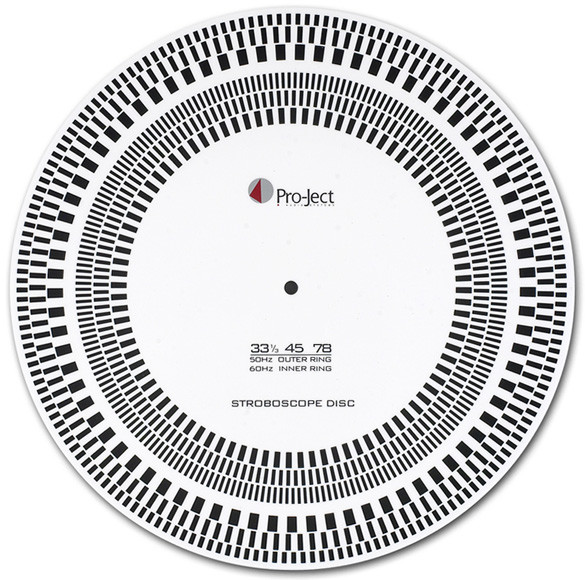 Pro-Ject Strobe It | Mata stroboskopowa, szablon