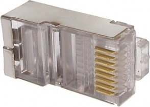 Abcvision WTYK MODULARNY EKRANOWANY RJ45/EKRAN*P100