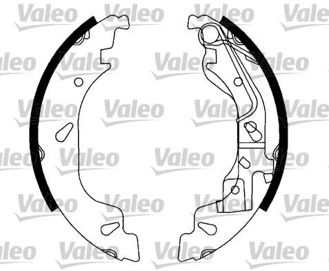 VALEO szczeki hamulcowe 562770 562770