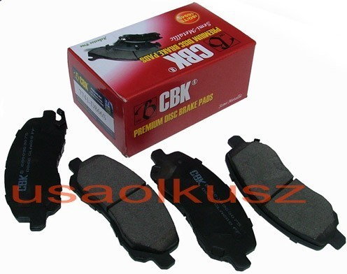 CBK Klocki hamulcowe przednie Mitsubishi Lancer 2004-