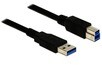 Delock Kabel USB 3.0 1.5m AM-BM czarny 85067