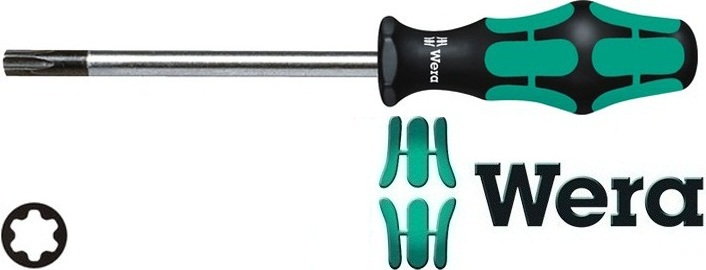 Wera Wkrętak (śrubokręt) warsztatowy Torx Plus 25IPx100 mm, Kraftform Plus 367 P (5028037001)