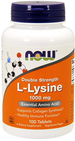 NOW L-Lysine - 100Tab (733739001139)