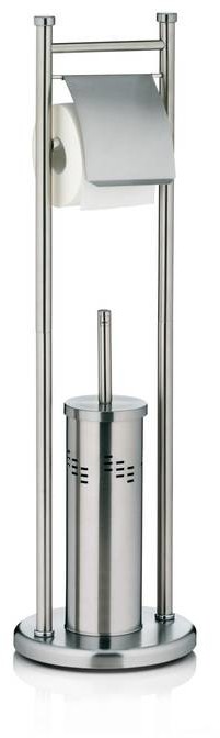 Kela zestaw WC szczotka i stojak na papier Swing KE-22492