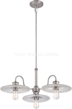 Elstead Lighting Lampa wisząca ADMIRAL kol. ANTYCZNY Nikiel (QZ/ADMIRAL/3P AN) - Quoizel -