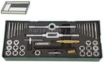 JONNESWAY (R) Zestaw ów i narzynek z wkładką AG10001SP