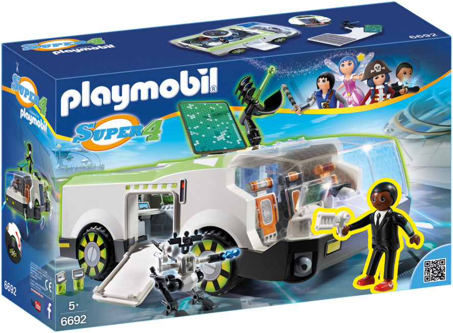 Playmobil Kameleon techno z agentem Gene 6692