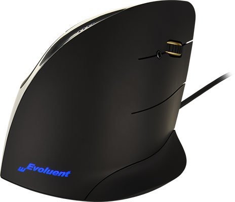 Evoluent VerticalMouse C Right VMCR czarno-srebrna