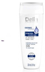 Delia Cosmetics Cosmetics Dermo System mleczko nawilżające do demakijażu twarzy 200ml