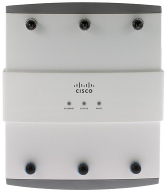 Cisco 802.11a/g/n-d2.0 2.4/5-GHz Mod Auto AP; 6 RP-TNC; ETSI AIR-AP1252AG-E-K9