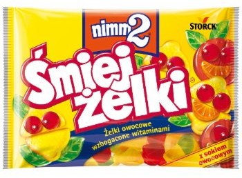 NIMM2 ŚMIEJŻELKI OWOCOWE 180 G