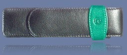 Pelikan Etui SKÓRZANE TG22 CZARNO-ZIELONE 923722