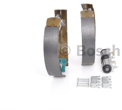 BOSCH KIT SUPERPRO, zestaw szczek hamulcowych + cylinderek hamulca koła zamontowany z tyłu, 0 204 114 655 0204114655