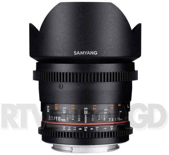 Samyang 10mm T3.1 VDSLR ED AS NCS CS II Fuji X (F1322510101)