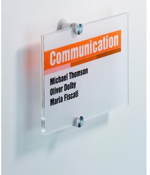 Durable Tabliczka informacyjna 297 X 420 mm CRYSTAL SIGN - L0663 NB-6425