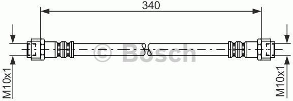 Bosch Przewód hamulcowy elastyczny 1 987 476 118