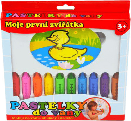 Teddies Kredki do wanny Moje pierwsze zwierzątka 11400001