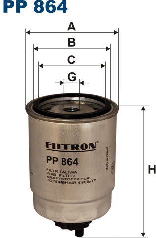 Filtron Filtr Paliwa PP864