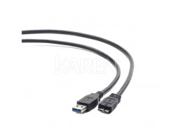 Gembird KABEL MICRO USB 3.0 0.5M CCP-MUSB3-AMBM-0.5M