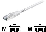 Digital Data Equip Patch Cable S/FTP PIMF Cat 6 A 3 m Biały 4015867136317