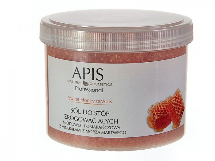 Apis Professional Sweet Honey terApis sól do stóp zrogowaciałych 650g